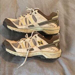 New Balance Men's Beige and Yellow Athletic Shoes